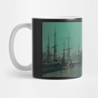 Shipping on the Clyde - John Atkinson Grimshaw Mug